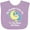 Lavender, variant on Inktastic Mamaw Grandma Loves Me Girls Boys Boys or Girls Baby Bib