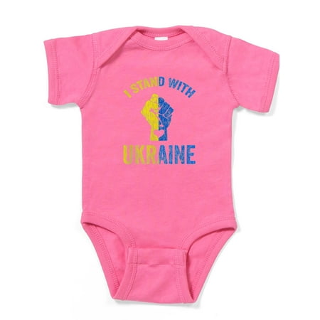 

CafePress - Support Ukraine I Stand With Ukraine Ukr Body Suit - Cute Infant Bodysuit Baby Romper