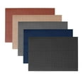 thumbnail image 3 of Stylish and Functional Dual Sided Leather Placemats Heatproof Set of 6, 3 of 10