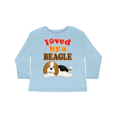 

Inktastic Beagle Dog Lover Gift Gift Toddler Boy or Toddler Girl Long Sleeve T-Shirt