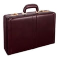 thumbnail image 1 of 4.5 Po Harper Mallette en Cuir Extensible Attachée, Bordeaux - Série V, 1 of 1