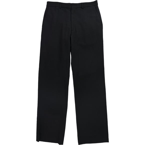 Philosophy Womens Flannel Wide Leg Relaxed Casual Pants, Black, 6