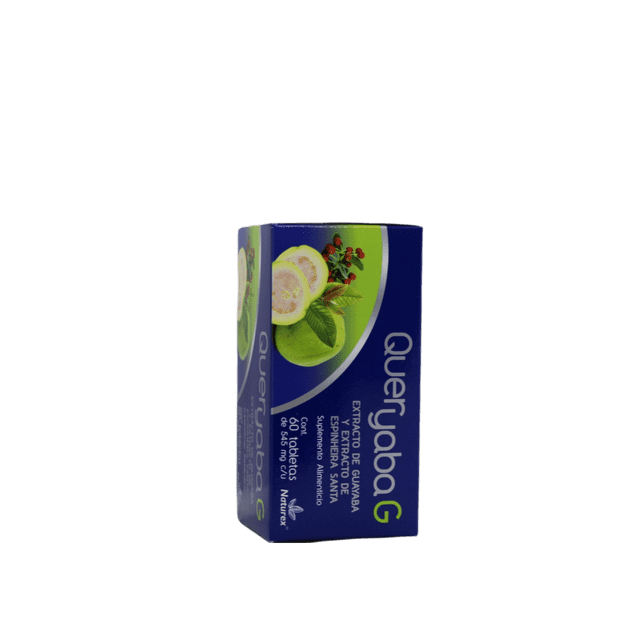 QUERYABA G (guayaba y espinehira santa) TABS 545 MG. NATUREX TAB 545 MG C/60