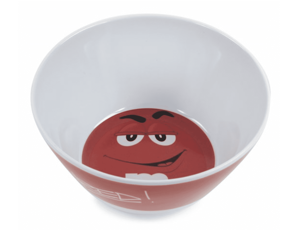 🦄M&M's World Red Color {M&M} Character w/White Vinyl