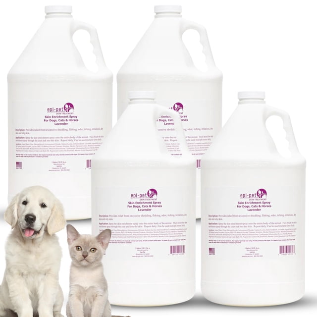Spray para tratamiento de la piel de perros Epi-Pet 3,8 L lavanda