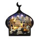 thumbnail image 3 of Islámico Eid musulmán castillo de madera tallado adorno de mesa luces Yuyangstore Lámpara de Ramadán Mubarak, 3 of 8