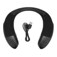 thumbnail image 1 of Altavoz Inalámbrico Con Banda Para El Cuello, Llamadas Claras Manos Libres Ajuste Cómodo Altavoz Con Banda Para El Cuello De Graves Pesados ​​Micrófono Portátil Con, 1 of 8