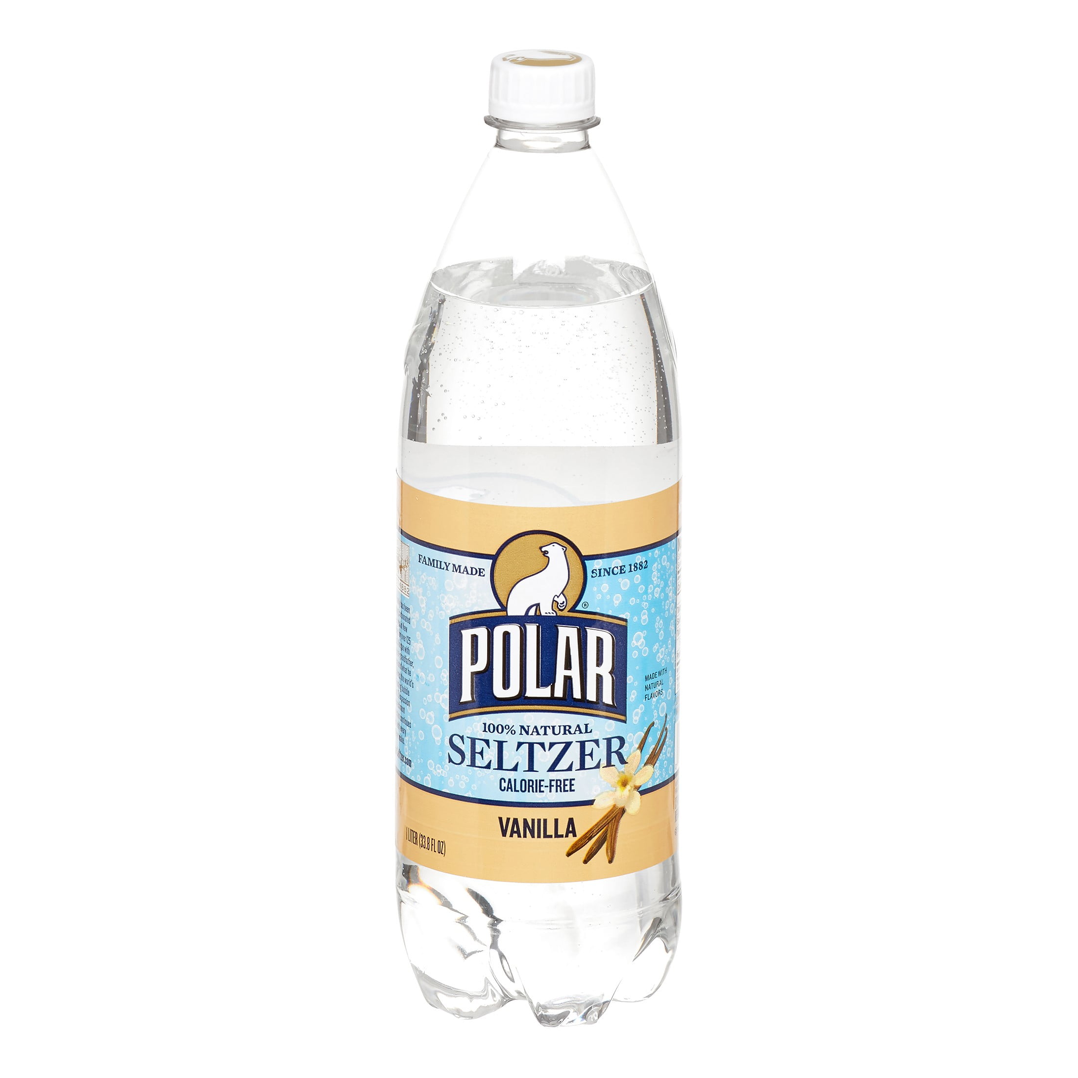 Polar Sparkling Water, 33.8 Fl Oz, 12 Count Bottles