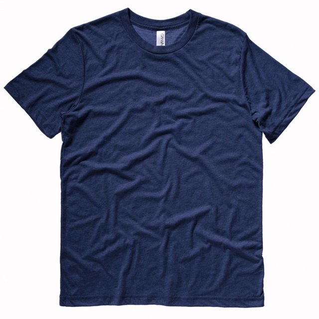 BELLA+CANVAS T-Shirt à Col Rond en Mélange pour Hommes/femmes