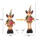 thumbnail image 5 of Christmas Standing Santa Claus Snowman Reindeer Ornament Long Legs Table Fireplace Decor Home Decoration Xmas Figurines Natal, 5 of 5