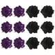 thumbnail image 1 of 12 piezas para mujeres Broche de flores de rosa Central de cabello para el aniversario de ramas de boda, 1 of 5
