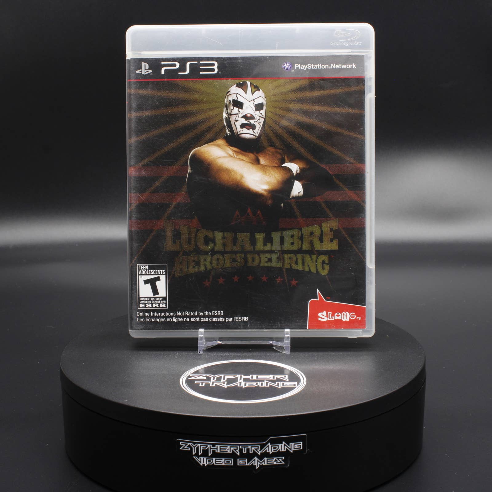 Restored AAA - Lucha Libre: Heroes Del Ring Sony PlayStation 3 PS3