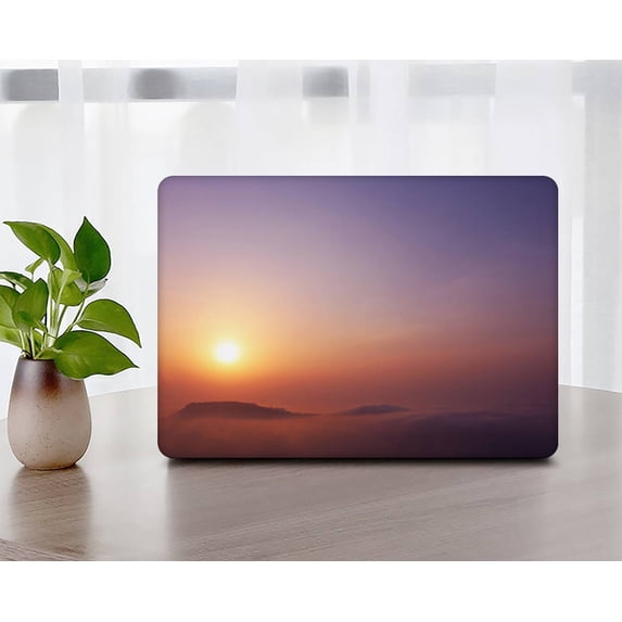 KSK KAISHEK Only Compatible MacBook Pro 13" Case 2022 - 2016 Rel. Model A1706&A1708&A1989&A2159&A2251&A2289&A2338 M1, Plastic Hard Shell Case + Black Keyboard Cover, Sky Series 0002