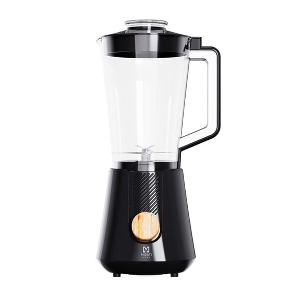 Licuadora Mirati Home 3 Velocidades Cuchillas de Acero Inoxidable Color Negro Modelo MBL01N