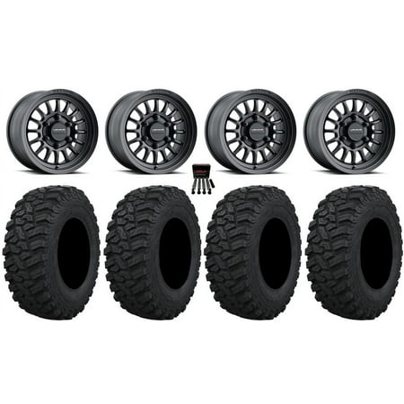 Method 411 15 Wheel Black 33 Trekker Tires Can-Am Maverick R Method 411 15 Wheel Black 33 Trekker Tires Can-Am Maverick R