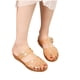 thumbnail image 4 of Amzcrzy Zapatos de mujer,Zapatos de mujer,Zapatillas de mujer, Sandalias Baotou de verano con suela suave y transparente, zapatillas informales de gelatina de cristal Sandalias Mujer Zapatillas De Ca, 4 of 5