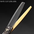 thumbnail image 4 of Hair Cutting Scissors 6 Inch Stainless Steel Set with UltraSharp Blades and Ergonomic Grip, 4 of 4