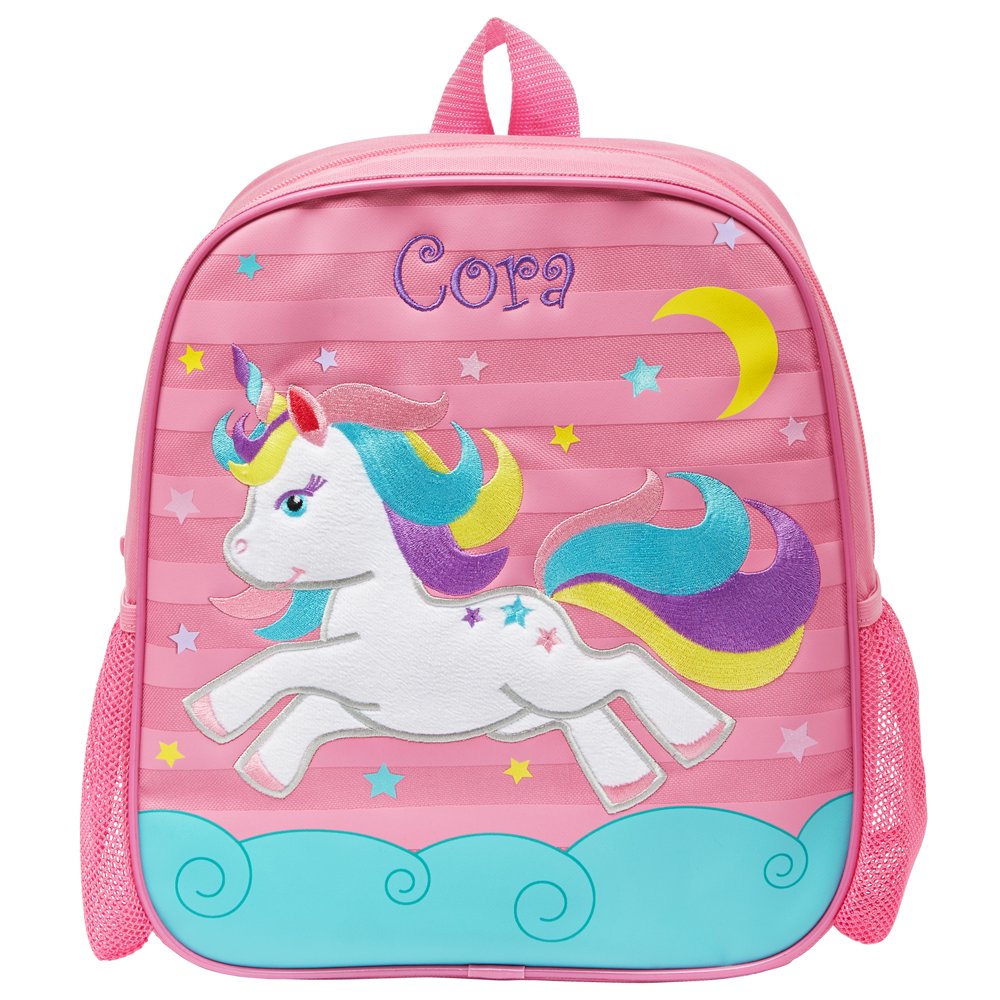 personalized unicorn backpack and lunchbox