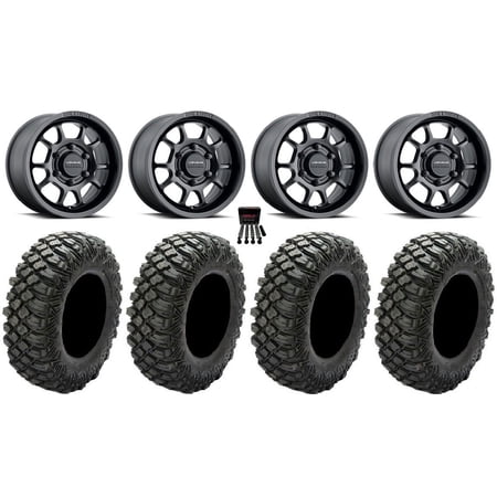 Method 409 15 Wheel Black 32 Crawler XG Tires Can-Am Maverick R Method 409 15 Wheel Black 32 Crawler XG Tires Can-Am Maverick R