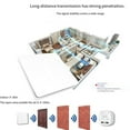 Wireless Light Switch,BatteryFree Wall Switch With Receiver,Self