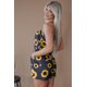 thumbnail image 4 of ABPHQTO Pelele Bandeau Estampado Floral Amarillo de Mujer con Bolsillos, 4 of 5