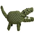 thumbnail image 1 of Pet Animal Rope Toy Cute Funny Crocodile Tiger Shape Dog Chew Toy Cat Bite Toy, 1 of 7