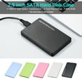 thumbnail image 4 of FlyFlise 2.5 inch Hard Disk Case USB3.0 External HDD/SSD Enclosure SATA Hard Drive Case Tool-free, 4 of 8