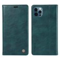 thumbnail image 1 of YIKATU YK-006 For iPhone 13 Pro Wallet Case Shockproof Litchi Texture Leather Phone Cover - Blue, 1 of 5