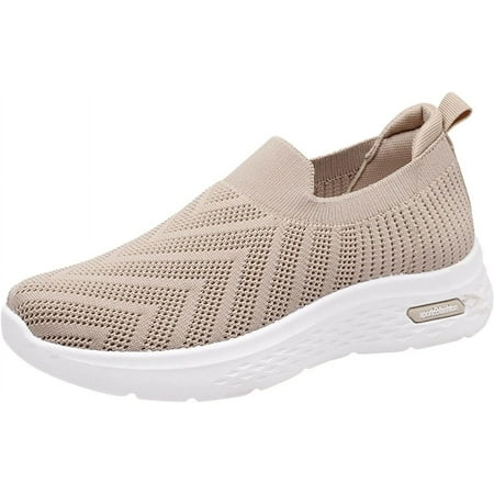 Loafers for Women Gym Comfortable Open Back Walking Shoes Travel Pain Relief Orthopedic Shoes for Women