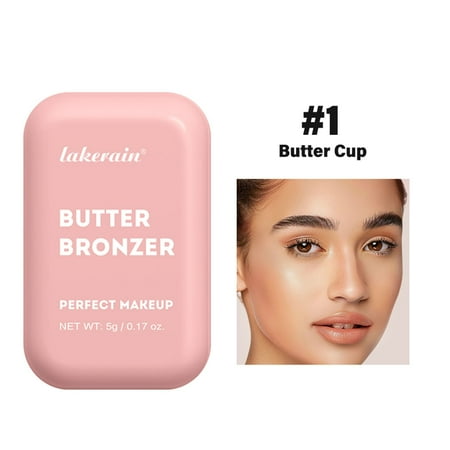 KeirineCC Vegan Makeup Blush - Monochromatic 2-in-1 Lip Balm & Face Makeup, Hydrating & Mood Buildable, Cruelty-Free, 10 Natural Looking Colors Coolness