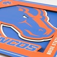 thumbnail image 4 of YTF NCAA Boise State Broncos 3D Logo Series Wall Art 12X12, 4 of 5