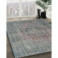 thumbnail image 3 of Ahgly Company Machine Washable Indoor Rectangle Traditional Dark Goldray Area Rugs, 6' x 9', 3 of 7