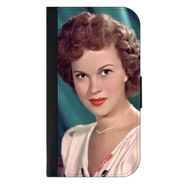 Shirley Temple Wallet Style Cell Phone Case With 2 Card Slots And A Flip Cover Compatible With The Apple Iphone 4 And 4s Universal Walmart Com Walmart Com