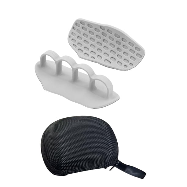 1 par de guantes de agarre para levantamiento de pesas que tiran de las manijas del gimnasio sin Gris