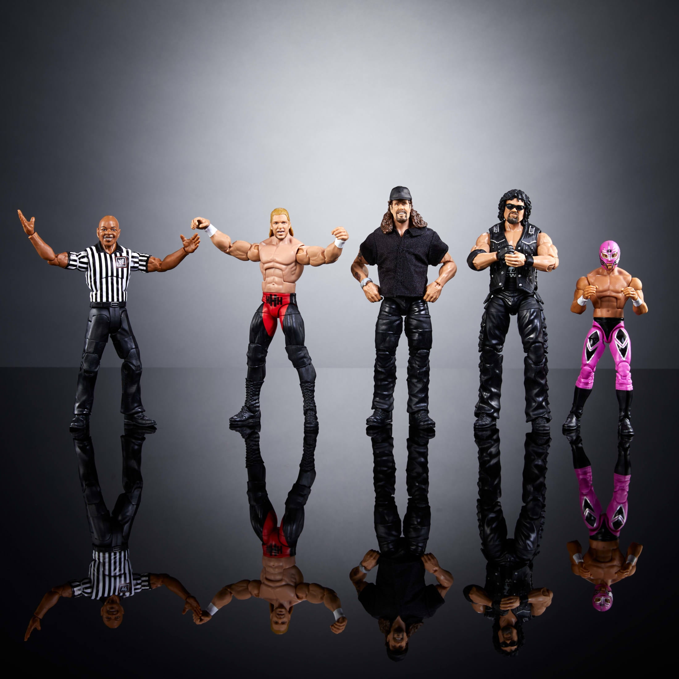 Action Figure WWE Ken Shamrock – Elite Collection Greatest Hits Series 2, 15 Cm, Con Accessori E Parte Del Gorilla Monsoon