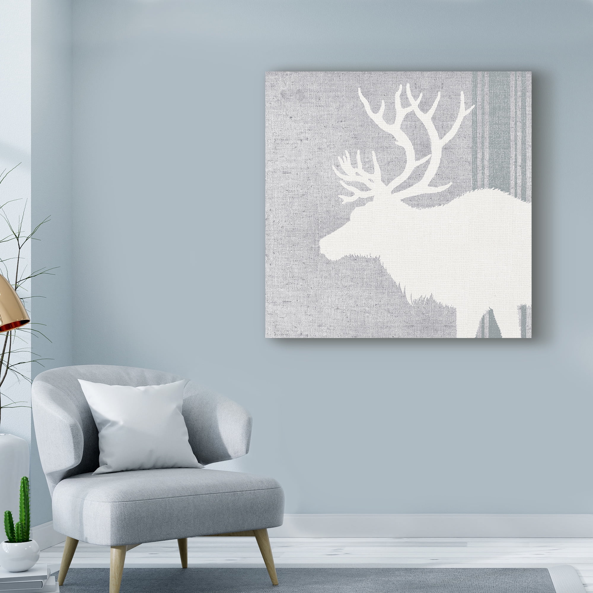 Trademark Fine Art 'Woodland Animal II' Canvas Art by Wild Apple Portfolio