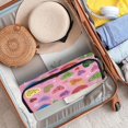 thumbnail image 2 of Hair Tools Storage with Heat Resistant Mat- Romantic Patterns Printed Curling Iron Travel Bag/Flat Iron Case for Women, 2 of 8