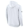 thumbnail image 6 of Men's Fanatics White Tampa Bay Lightning Authentic Pro Rink Hoodie, 6 of 6