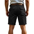 thumbnail image 5 of GrmtClth Mens Cargo Shorts Multi Pockets 7 Inch Inseam Lightweight Twill Summer Athletic Casual Travel Fishing Work Knee Length Shorts Beige 2XL, 5 of 9
