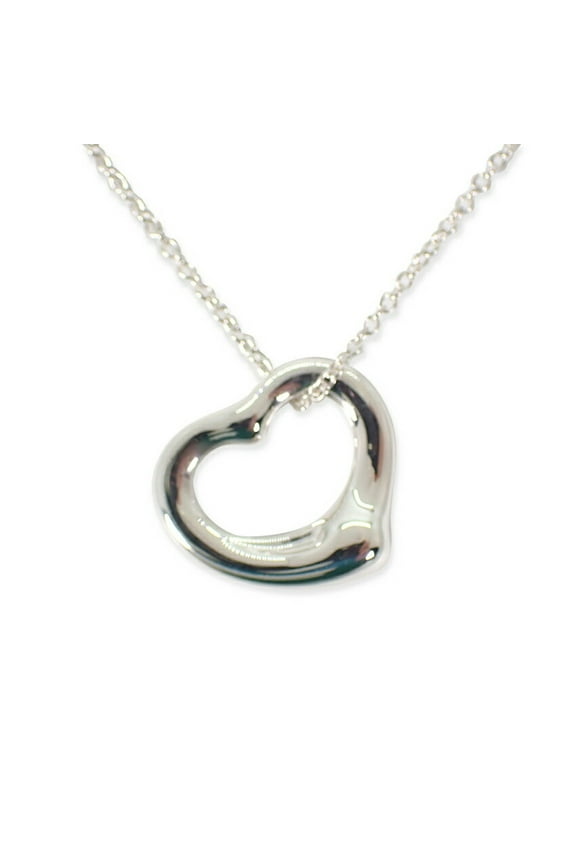 Pre-Owned TIFFANY Tiffany 925 heart pendant necklace (Good)