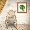 thumbnail image 3 of McCavitt, Naomi 20x24 Gold Ornate Wood Framed with Double Matting Museum Art Print Titled - Tropical Breeze Leaves I, 3 of 4