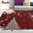 thumbnail image 2 of FREEAM Christmas Tree Non Slip Area Rug for Living Dinning Room Bedroom Kitchen, 4' x 6'(48 x 72 Inch), Coffee Tree Nursery Rug Floor Carpet Yoga Mat, 2 of 6