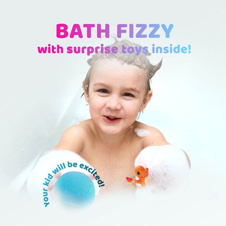 Bath Bombs for Kids with Surprise Inside Amazing Nautical Toys Handmade in USA Natural and Safe by Relaxcation, Size: One Size