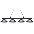 thumbnail image 1 of Z-Lite Riviera 4 Light Island Billiard Light in Matte Black, 1 of 1