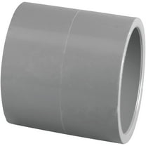 2 Pcs Charlotte Pipe 1-1/4 In. Sch. 80 Slip X Slip Pvc Coupling