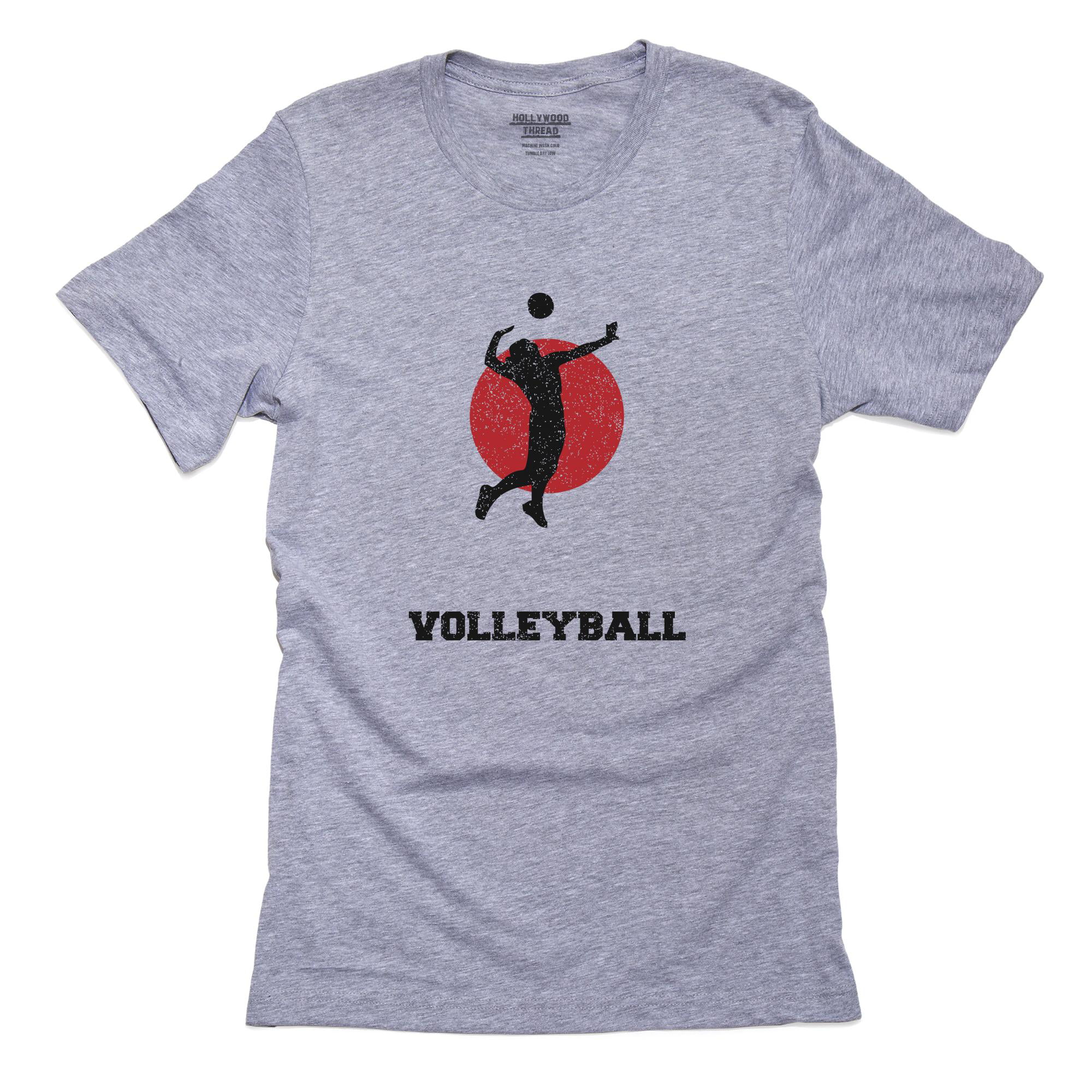 Japan Olympic - Volleyball - Flag - Silhouette Men's Grey T-Shirt ...