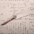 thumbnail image 3 of Feather Dip Pen Set With 3 Dip Pen Nips And Exquisite Carved Pattern, For Multiple Writing Needs, No Need To Add Ink,  Perfect Gifts, Come With Ink BottleWithout Ink, 3 of 8