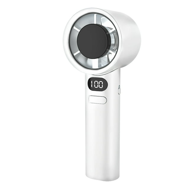 Ventilador de mano Turbofan portátil de alta velocidad Ventilador eléctrico recargable por USB con