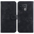 thumbnail image 2 of Compatible avec OnePlus 10 Pro 5G Étui Portefeuille Embossé Lys avec Porte-Cartes en Cuir PU Couverture Rabattable, 2 of 5