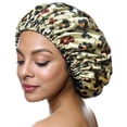 thumbnail image 1 of Gorro de ducha YANIBEST para mujer/hombre con capucha de satén impermeable, 1 of 6